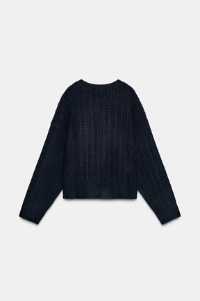 Cable-Knit Jumper