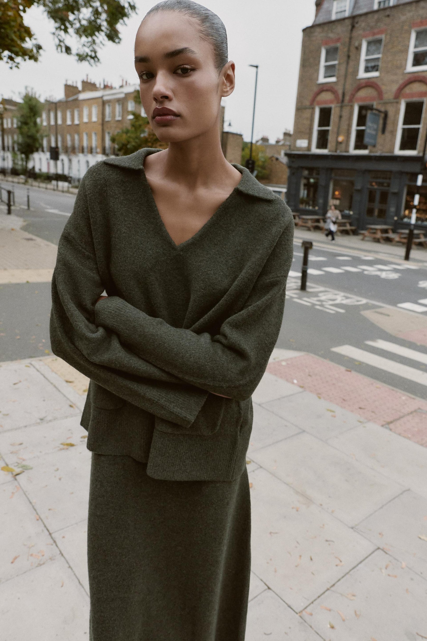 Soft-touch knit jumper