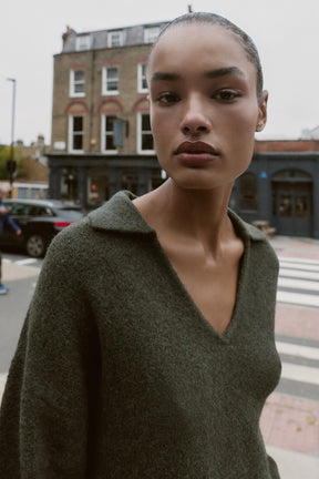 Soft-touch knit jumper