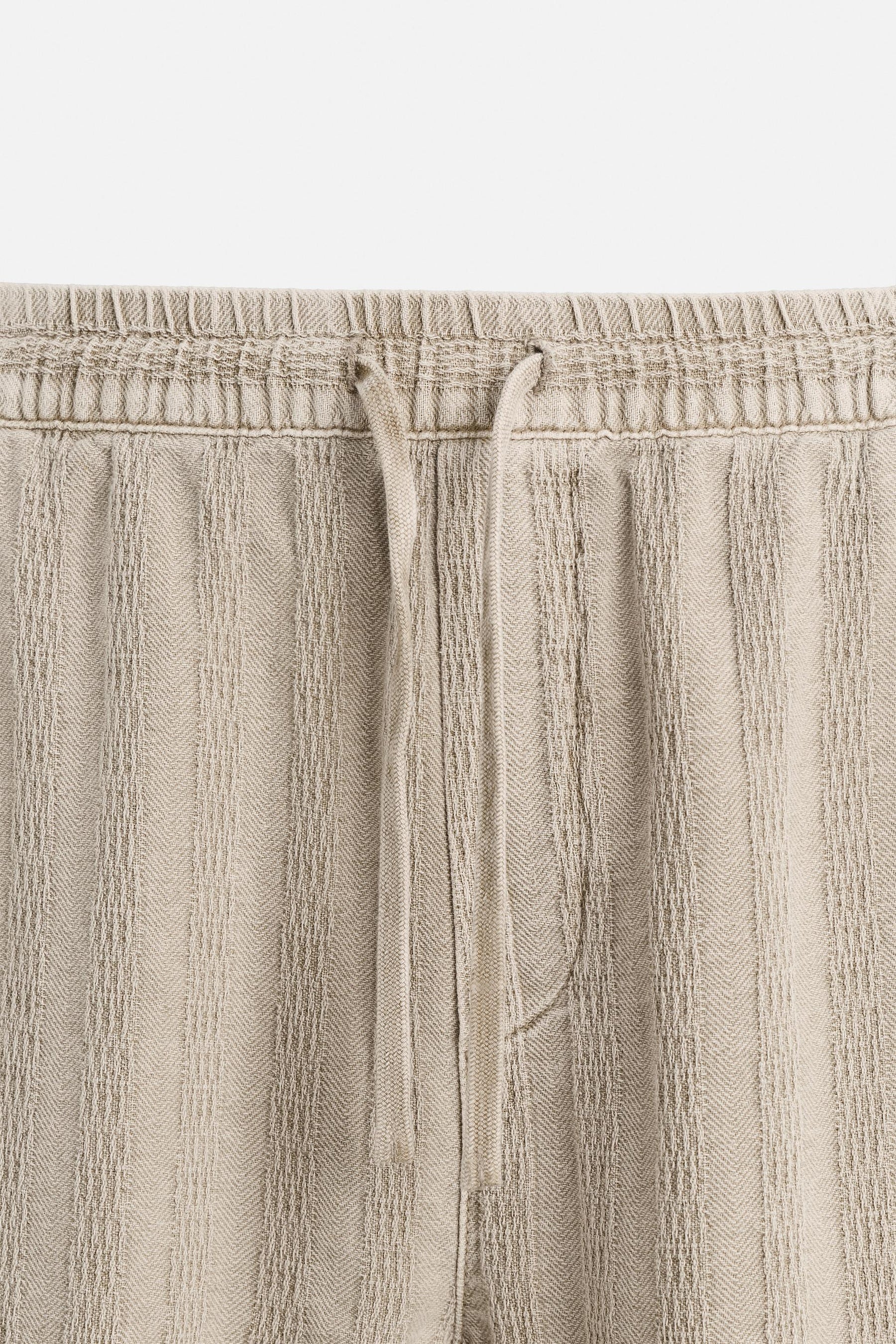 RELAXED FIT JACQUARD TROUSERS - Image 8