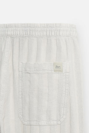 RELAXED FIT JACQUARD TROUSERS - Image 9