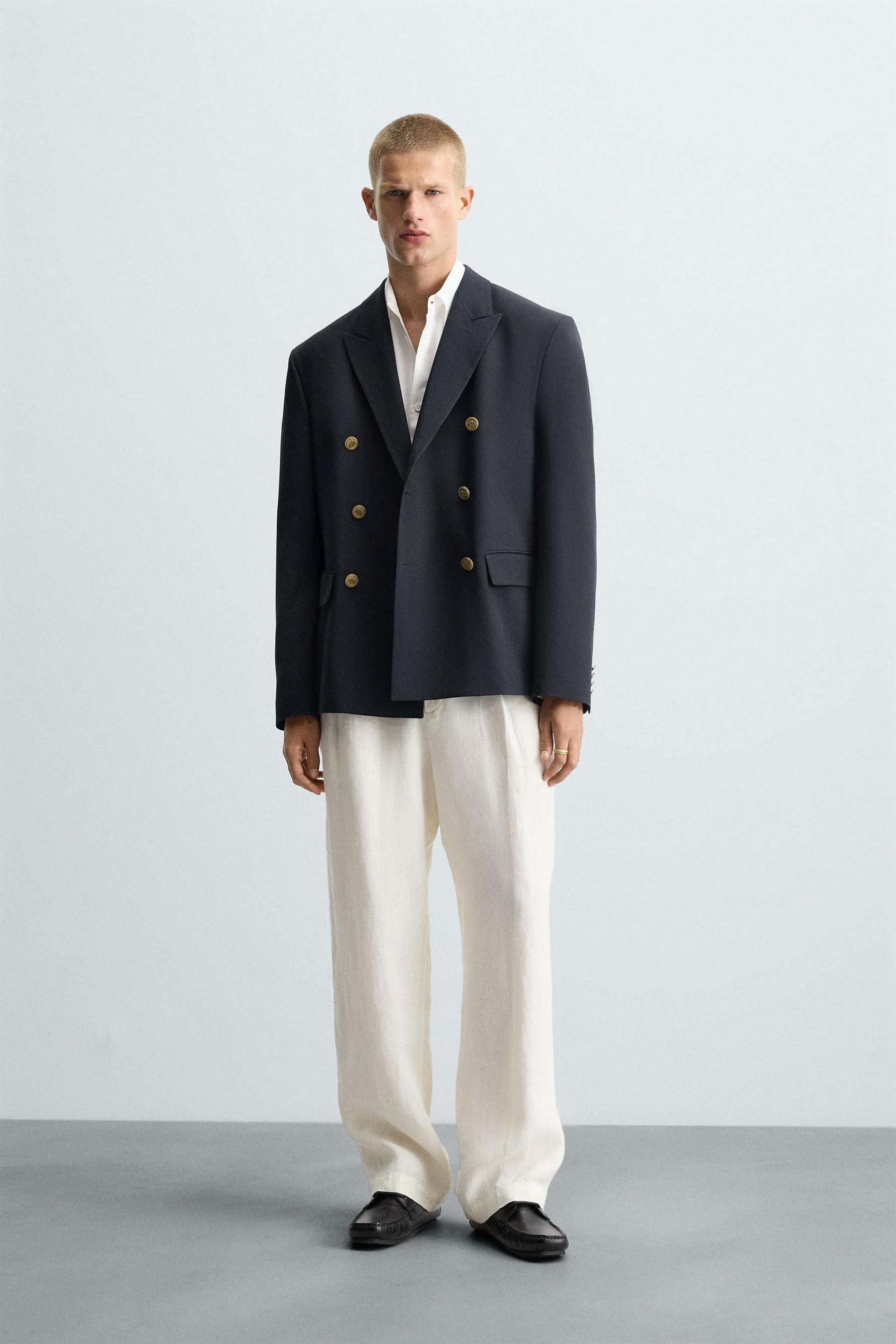 DOUBLE-BREASTED BLAZER - Image 1