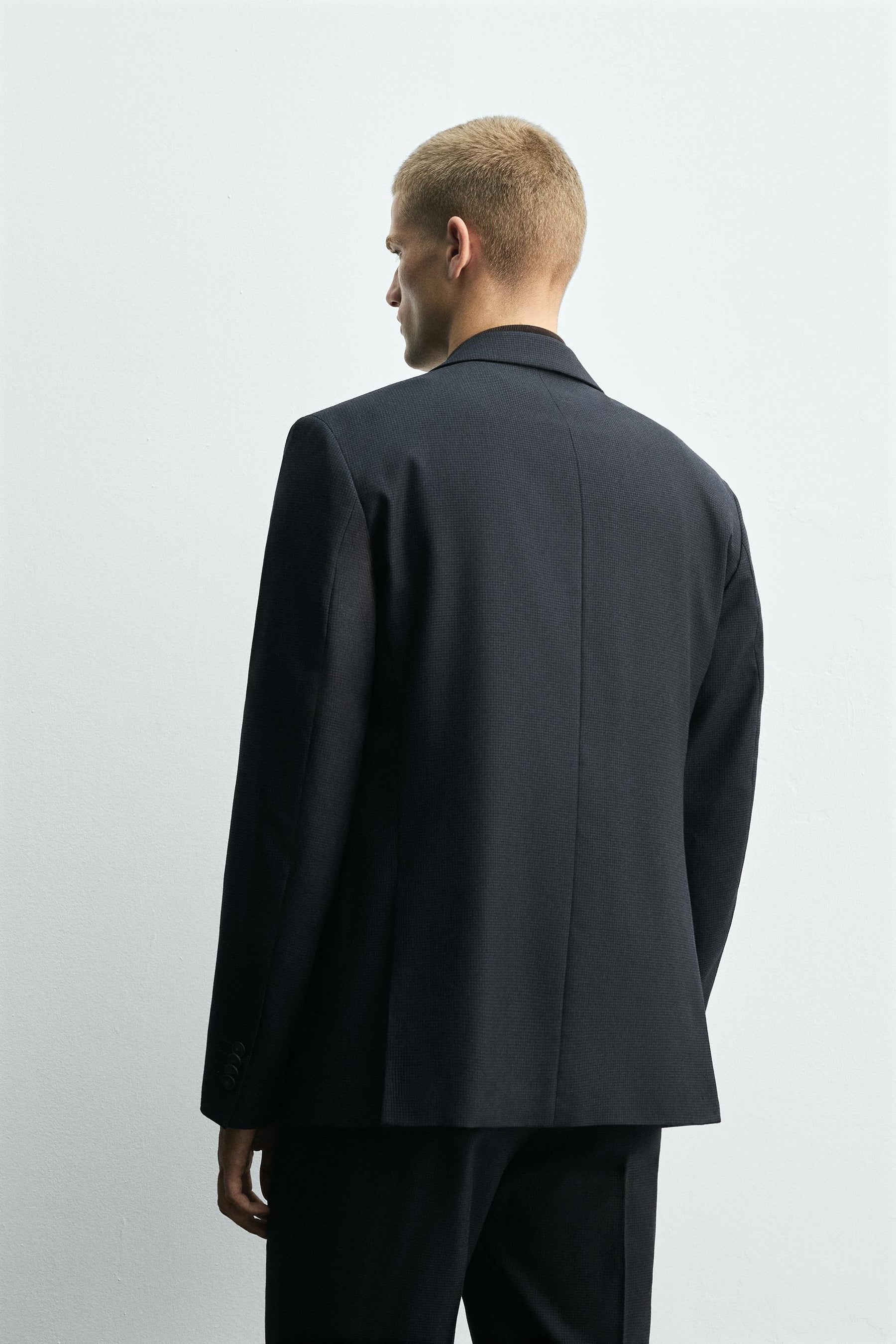 HOUNDSTOOTH SUIT BLAZER - Image 3