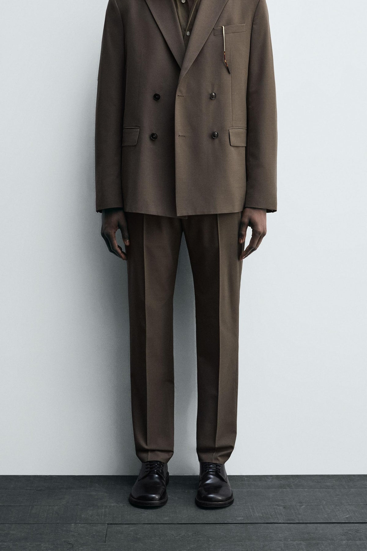 SLIM FIT SUIT TROUSERS - Image 2