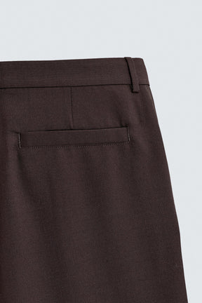 WOOL SUIT TROUSERS - Image 9