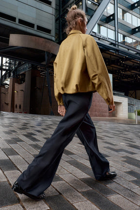 Striped side trousers