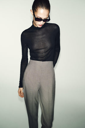 High-Waist Trousers