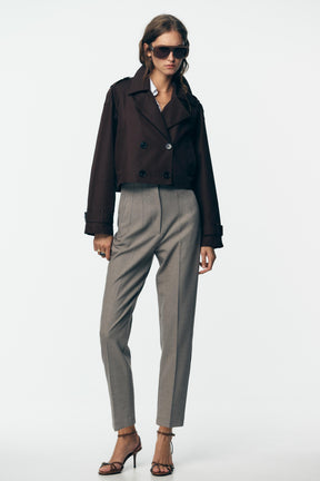 High-Waist Trousers
