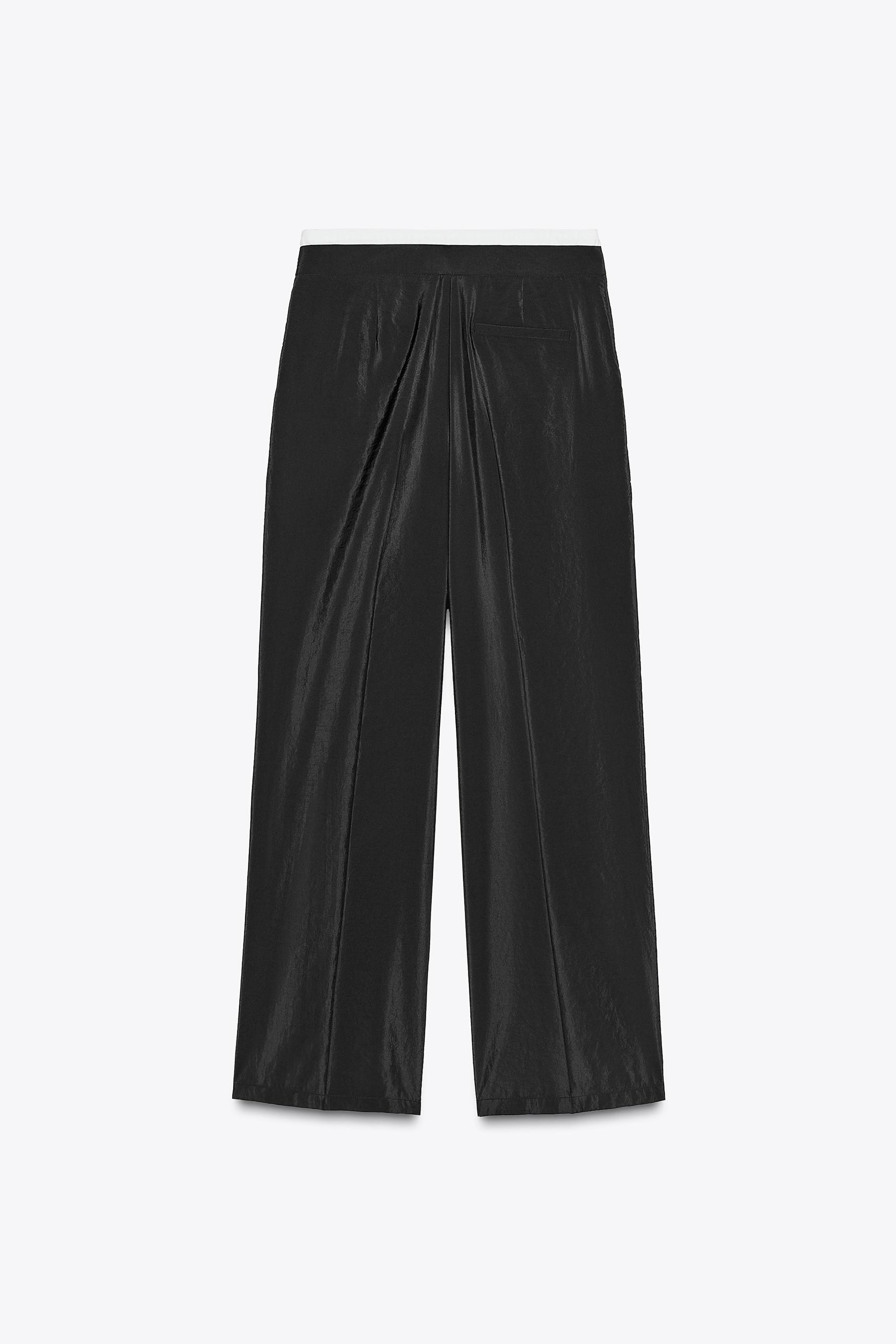 WIDE-LEG TROUSERS WITH WAIST