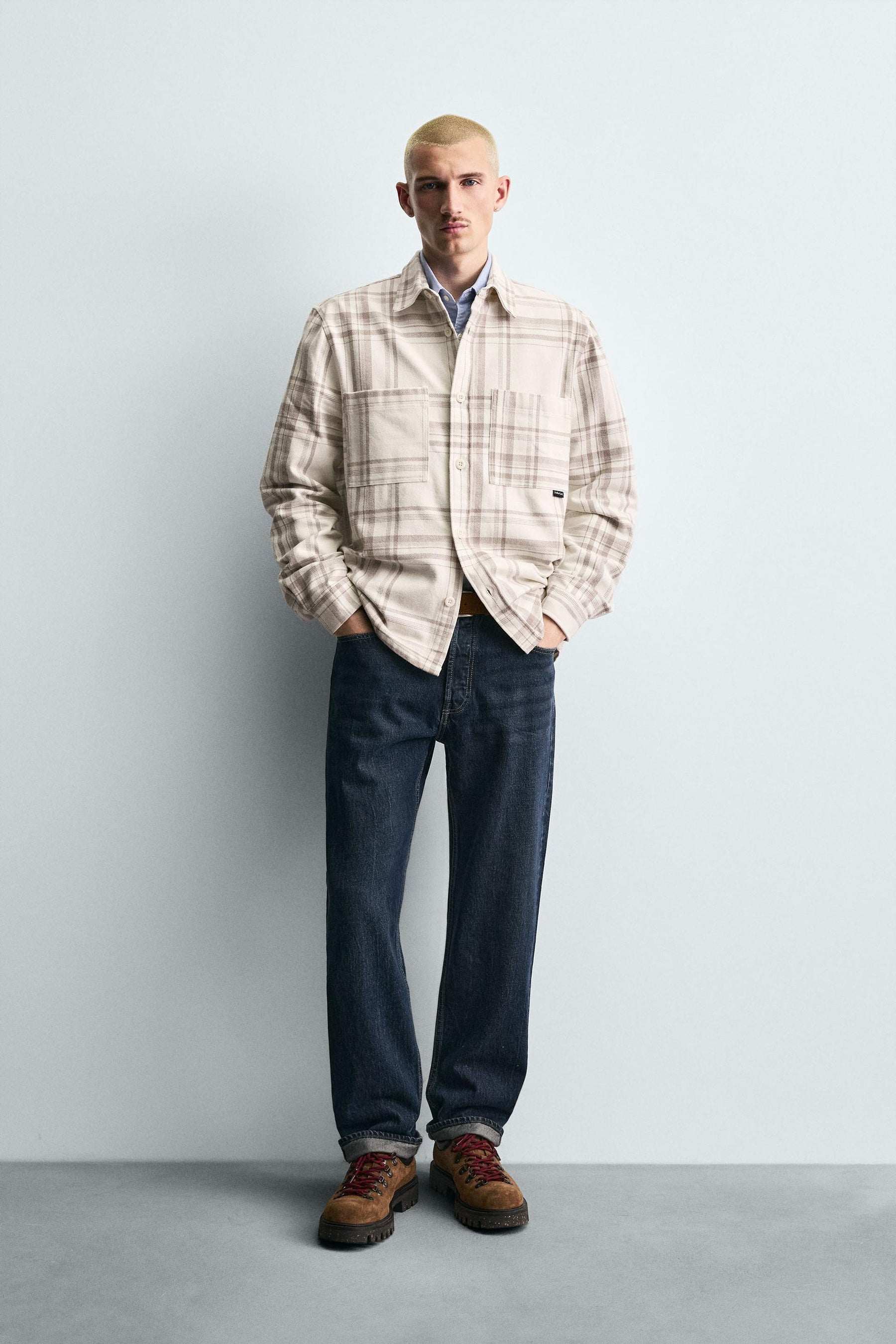 CHECKED FLANNEL SHIRT - Image 1