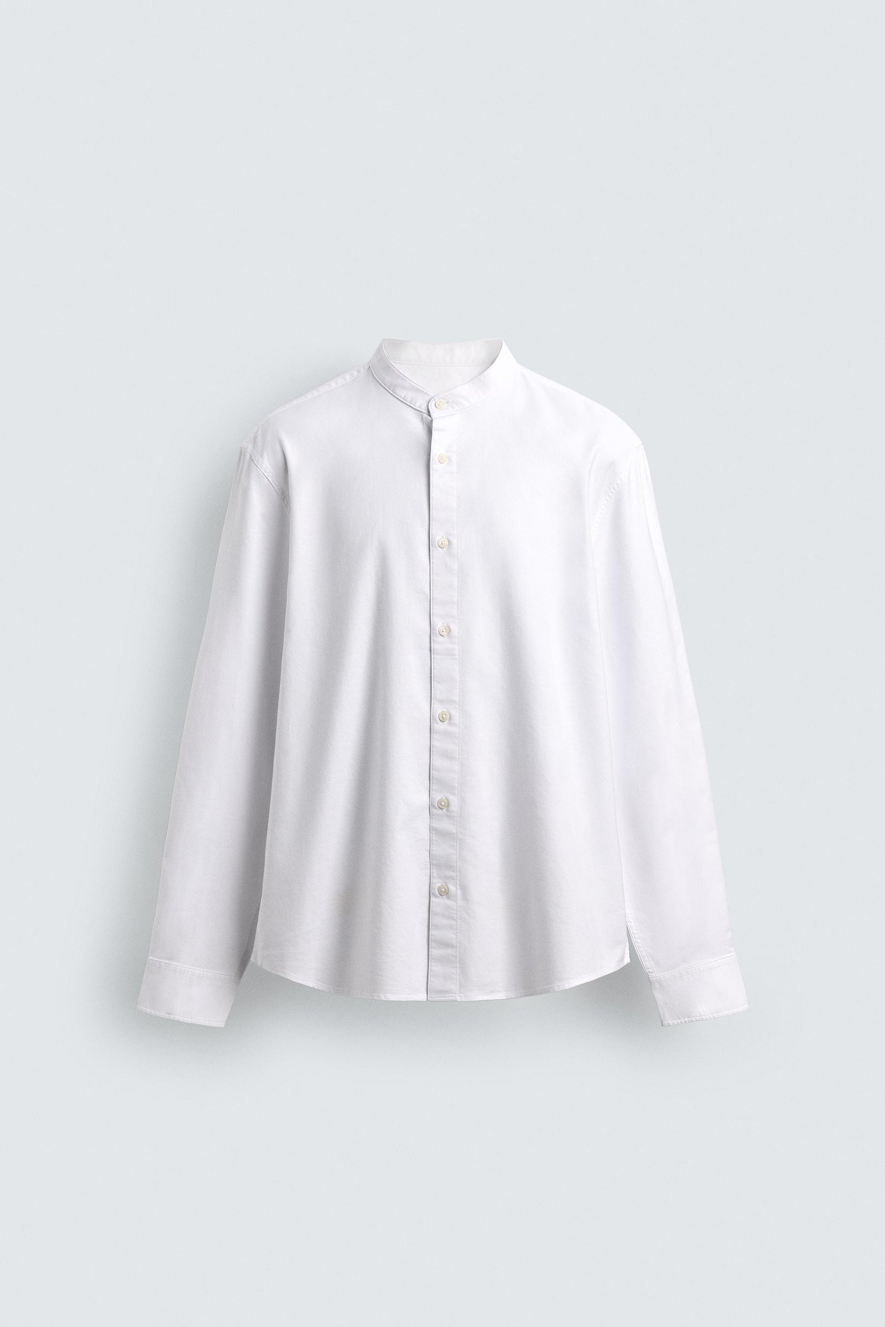OXFORD SHIRT WITH STAND-UP COLLAR - Image 6