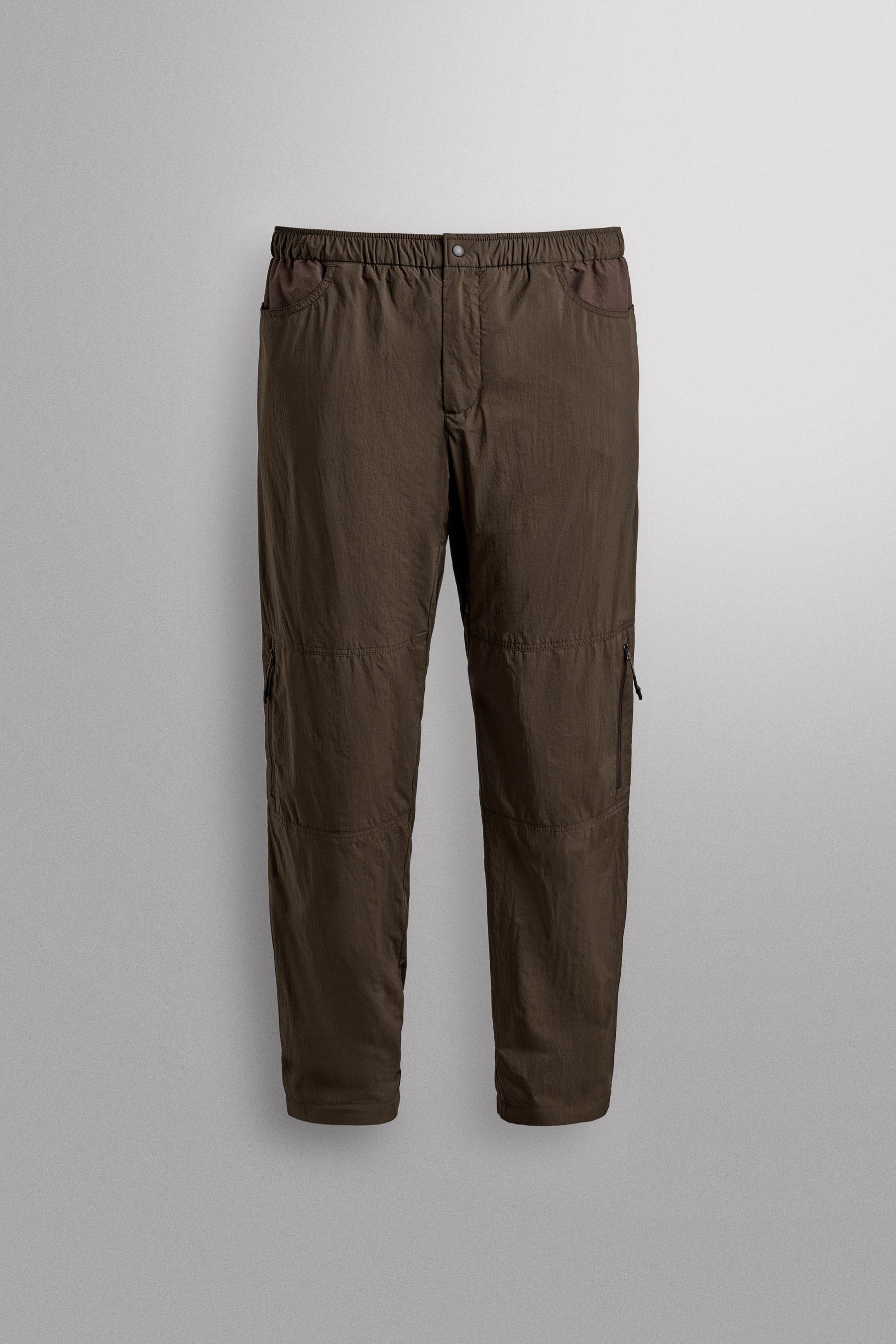 CONTRAST LINING CARGO TROUSERS - Image 6