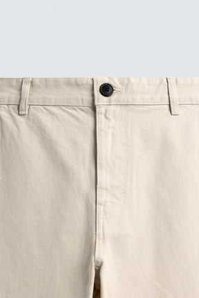 STRAIGHT-LEG CHINO TROUSERS - Image 8