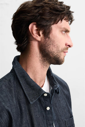 RELAXED FIT DENIM SHIRT - Image 6
