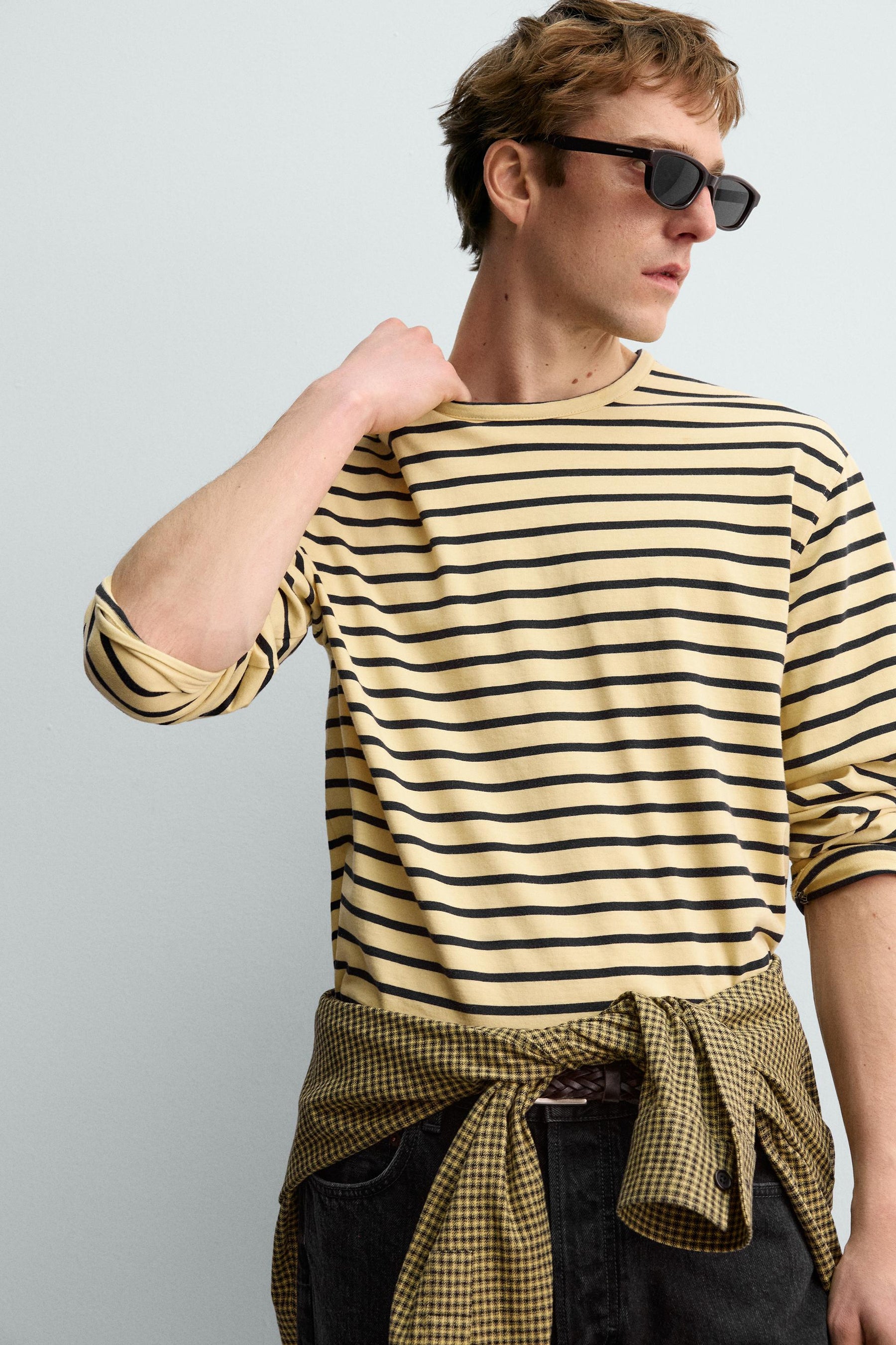 STRIPED JACQUARD T-SHIRT AARON LEVINE X - Image 4