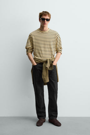 STRIPED JACQUARD T-SHIRT AARON LEVINE X - Image 1