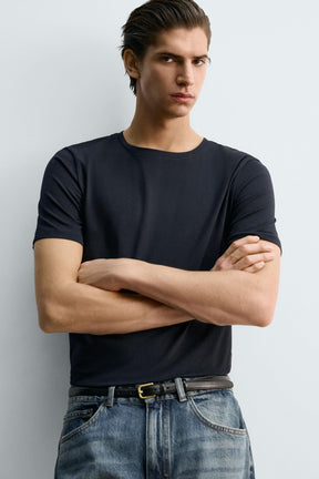 BASIC SLIM FIT T-SHIRT - Image 5