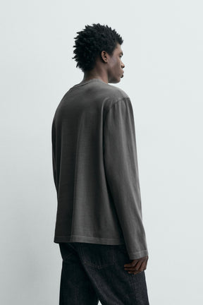 REGULAR FIT LONG SLEEVE T-SHIRT - Image 3