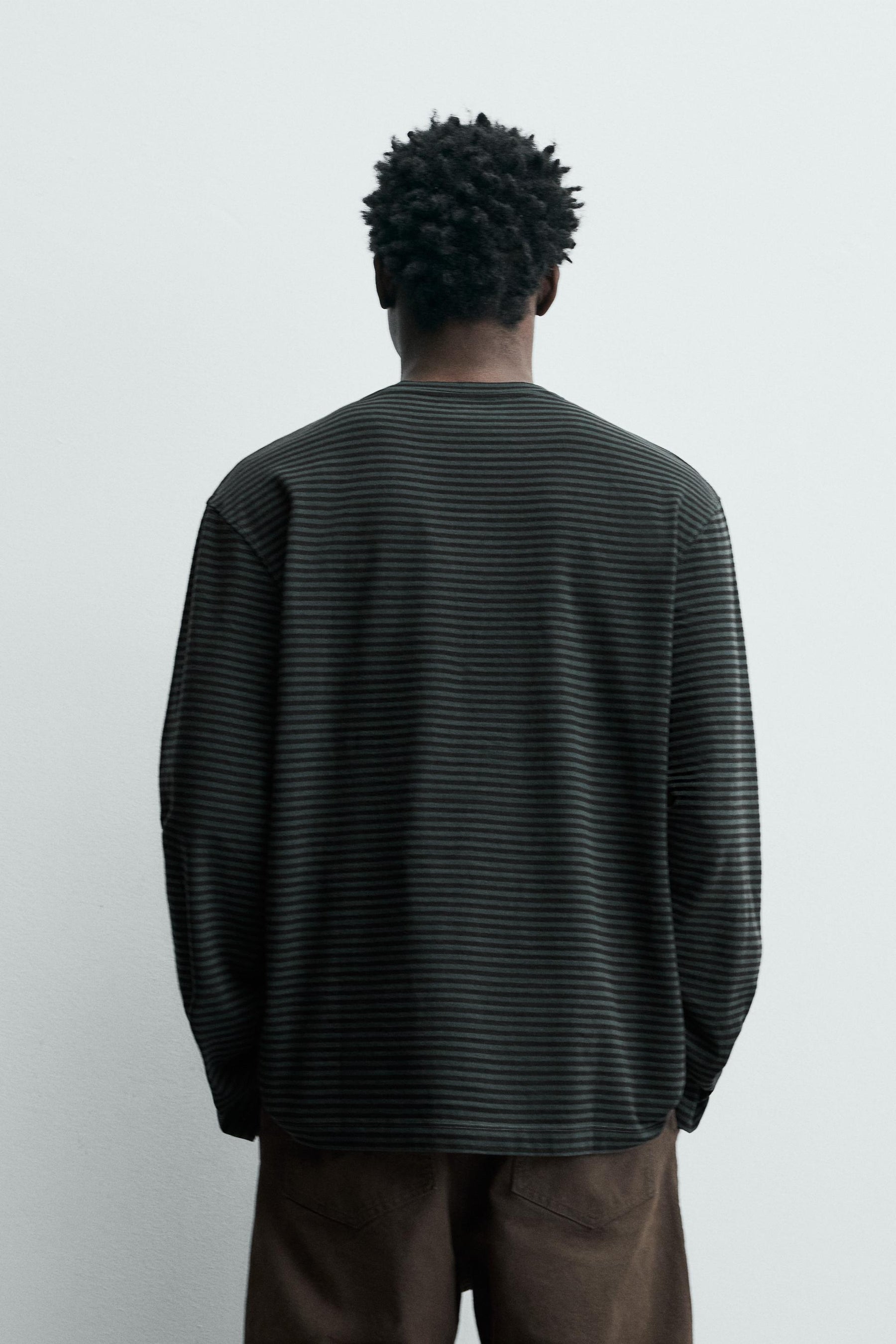 WASHED STRIPED T-SHIRT - Image 3