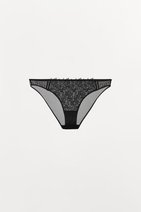 LACE MESH BRIEFS