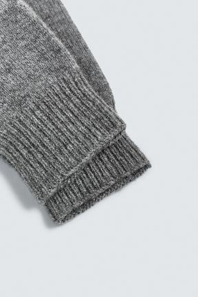 KNITTED WOOL BLEND GLOVES - Image 3