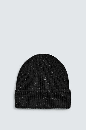 TEXTURED KNIT HAT WITH BUTTONS - Image 4