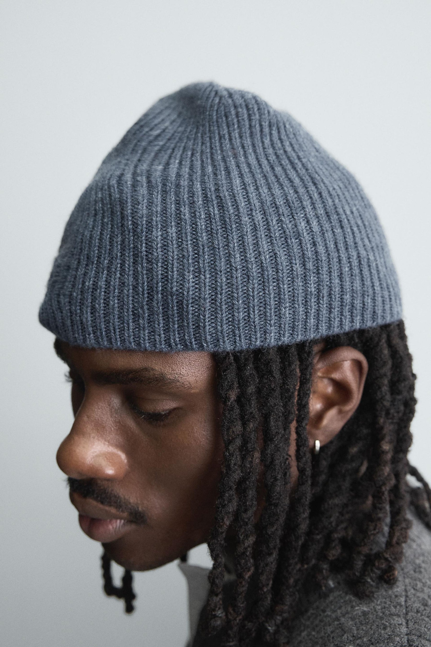 RIBBED WOOL BEANIE - Image 3