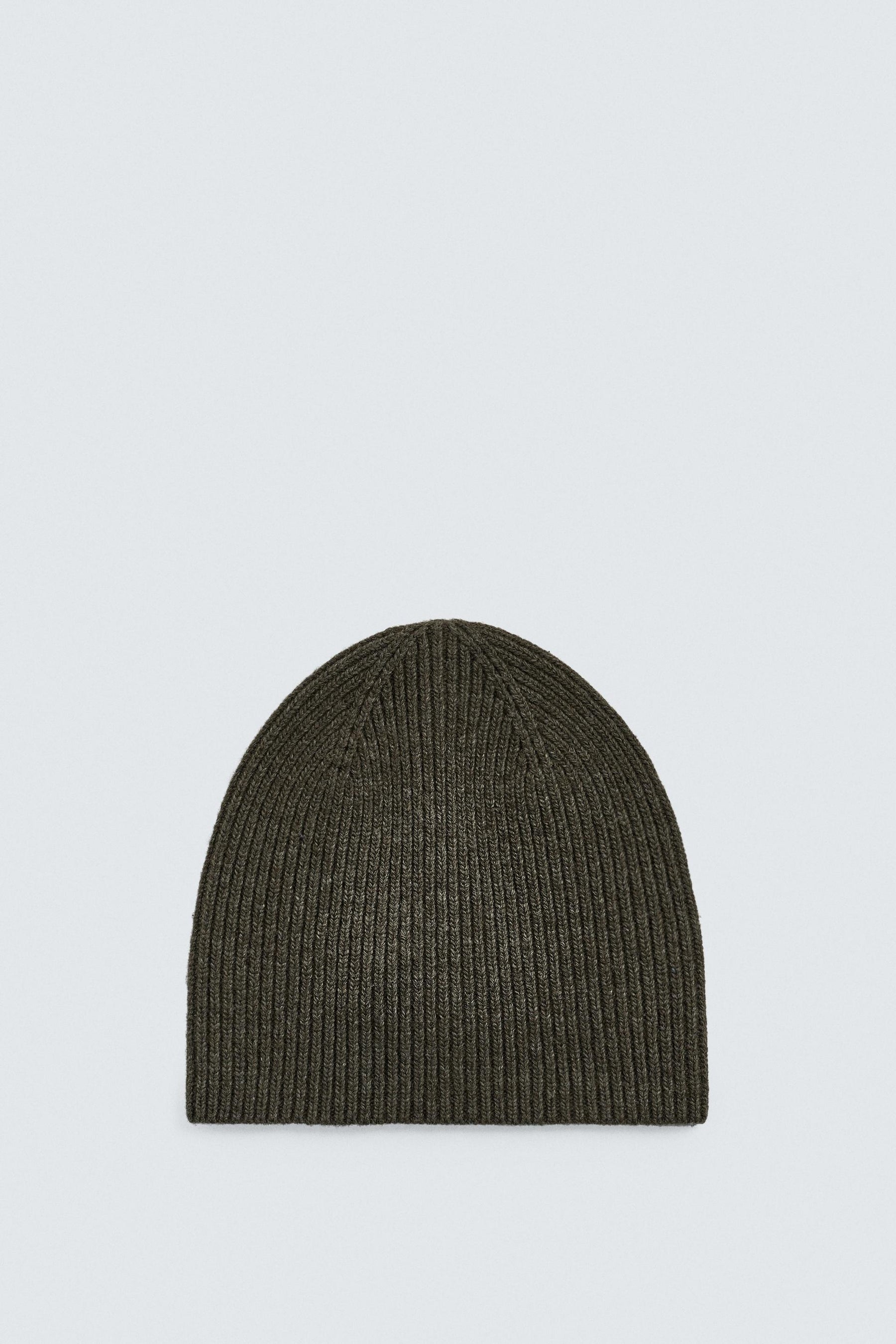 RIBBED WOOL BEANIE - Image 3