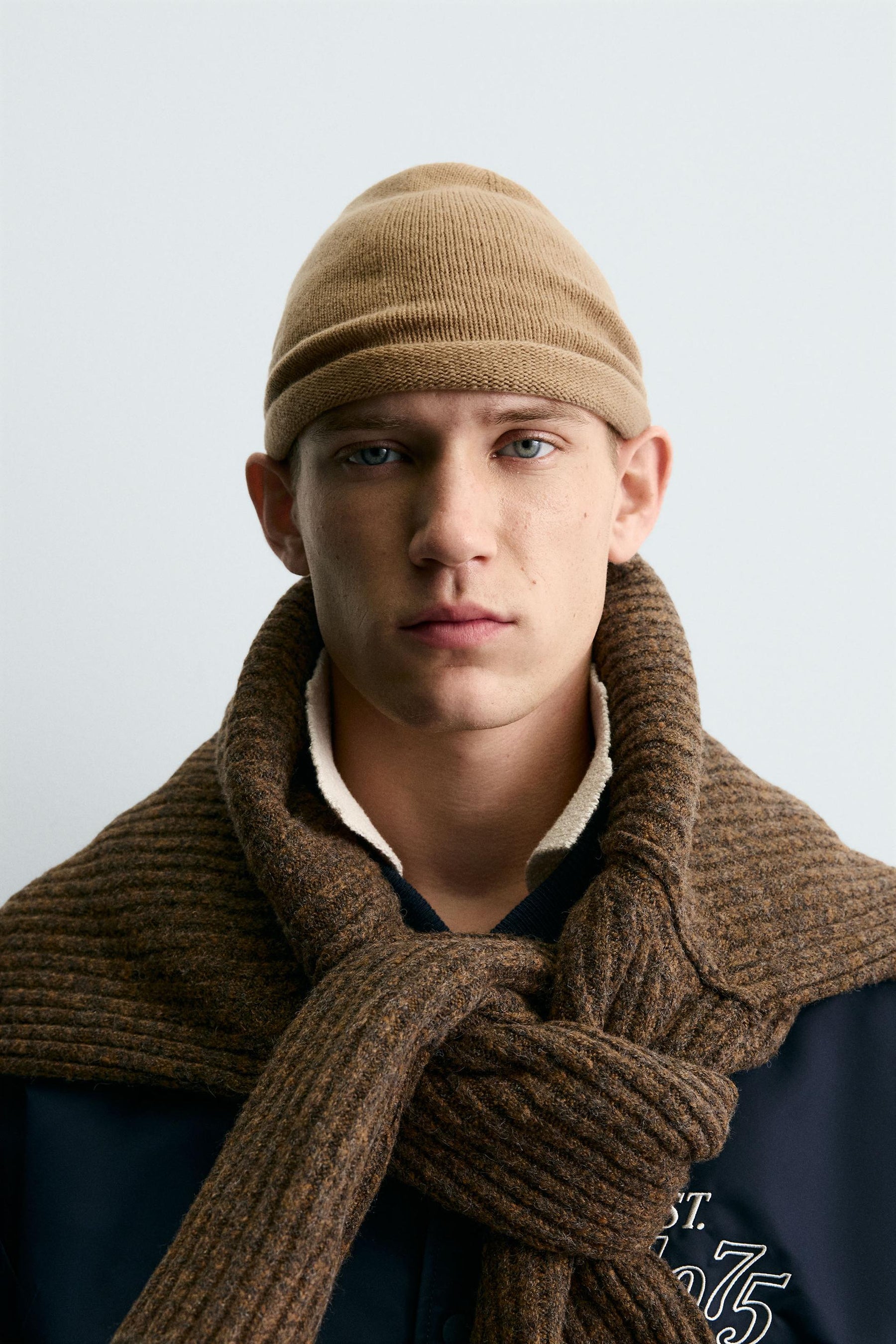 WOOL BLEND BEANIE - Image 1
