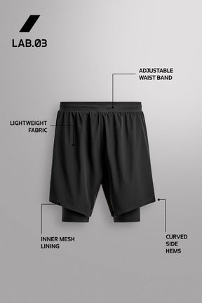 Dual Running Shorts