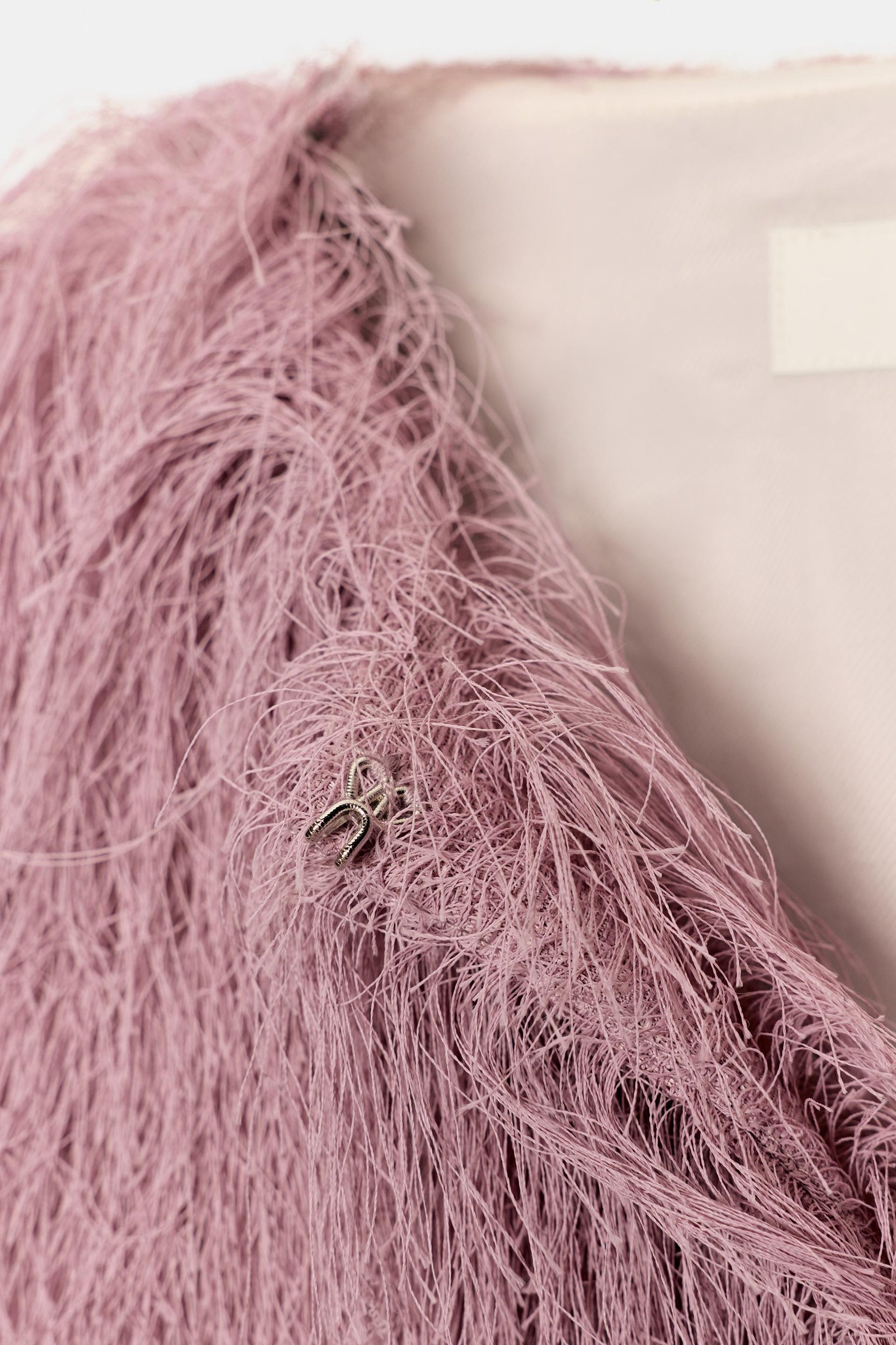 FRINGED BOMBER JACKET