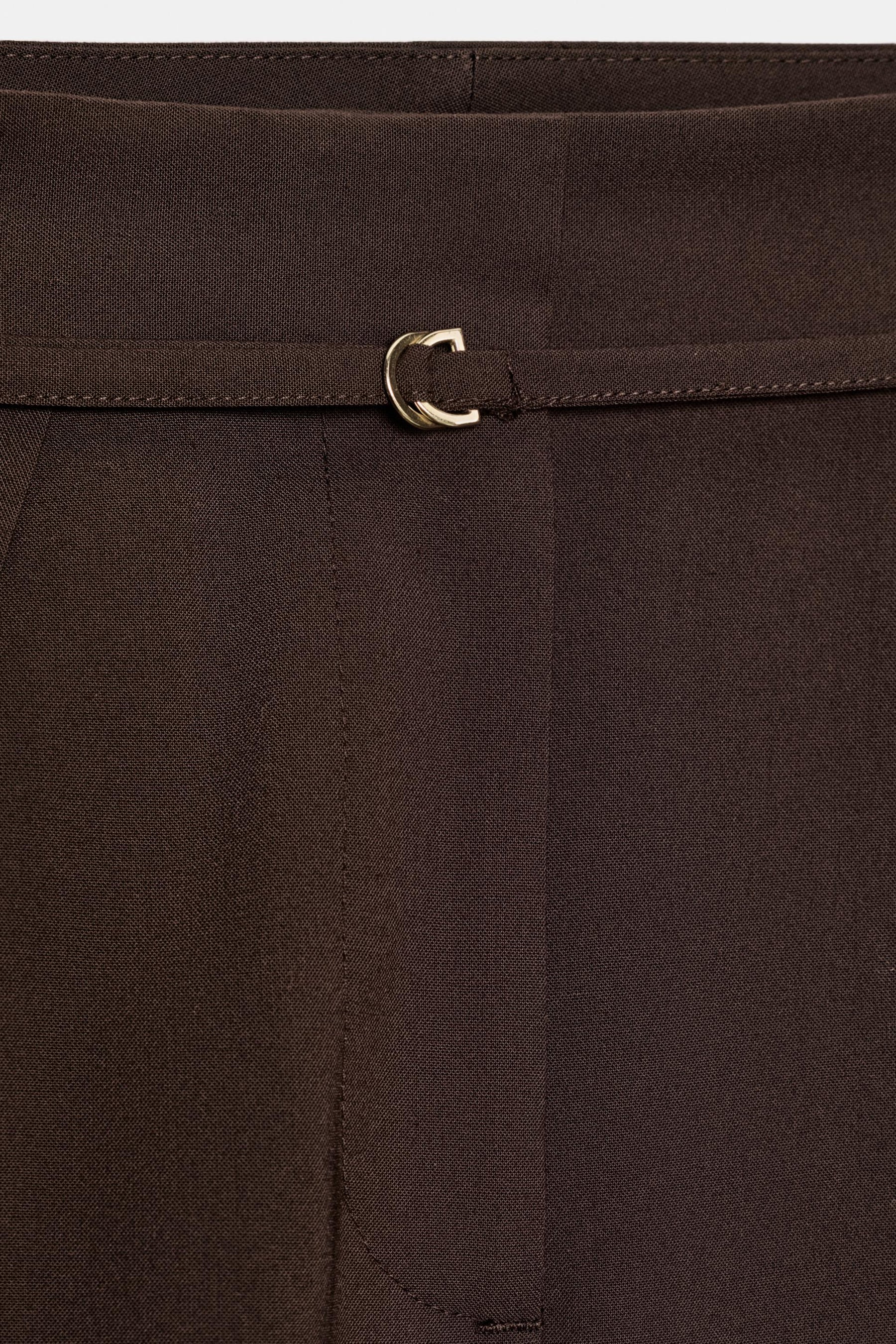 WIDE-LEG TROUSERS WITH BELT