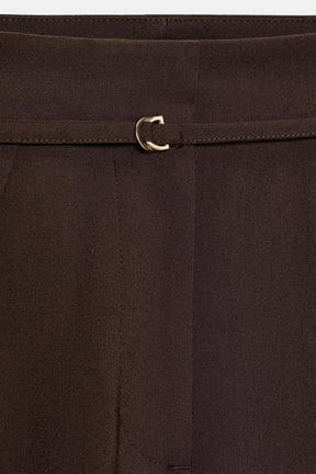WIDE-LEG TROUSERS WITH BELT