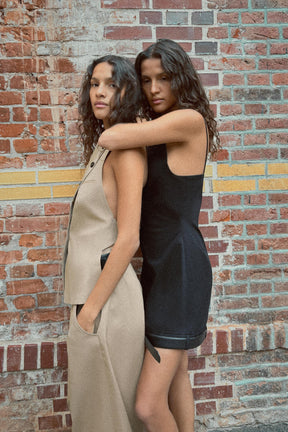 Open-Back Waistcoat Top