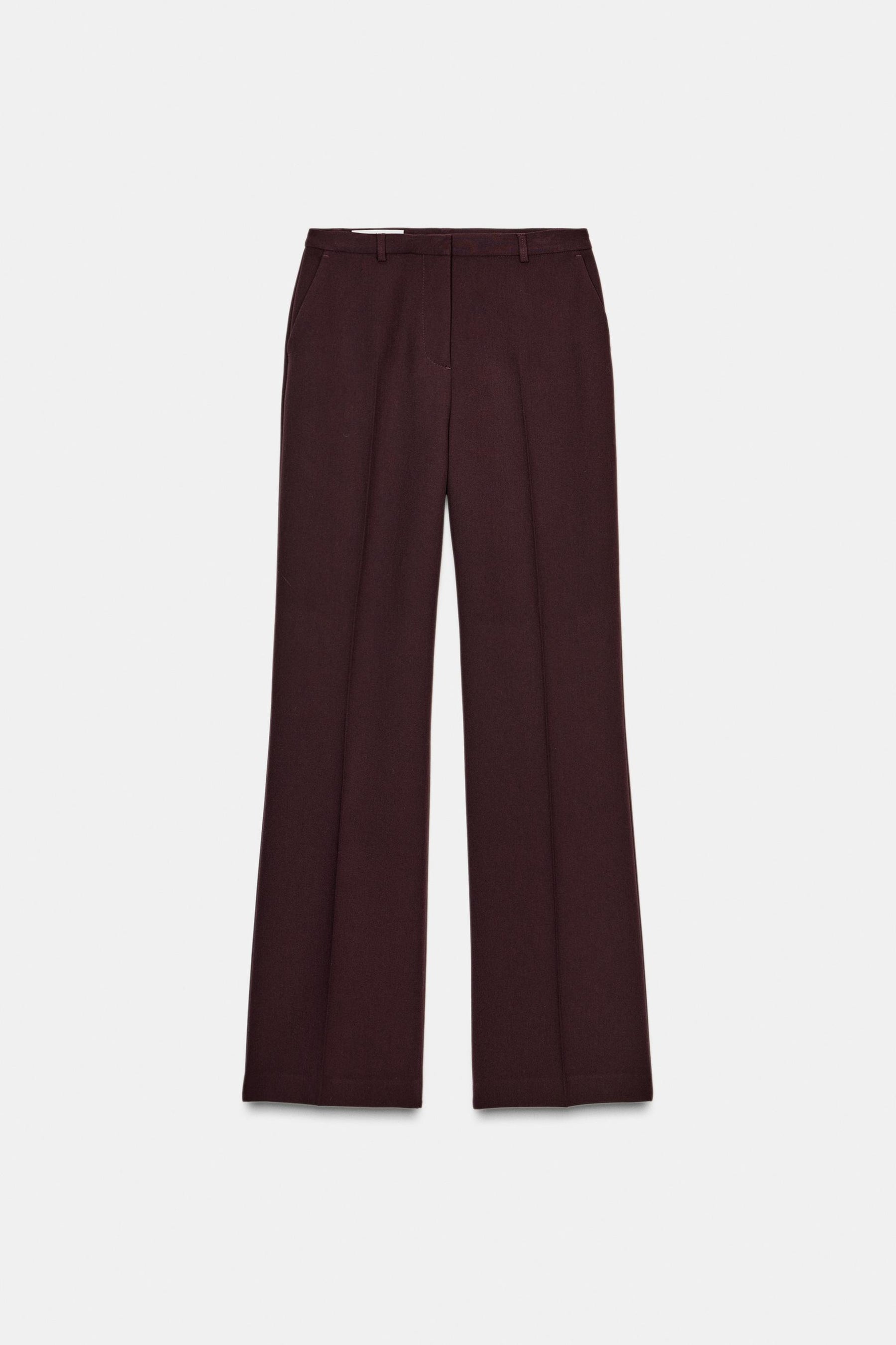 Straight-Leg Trousers