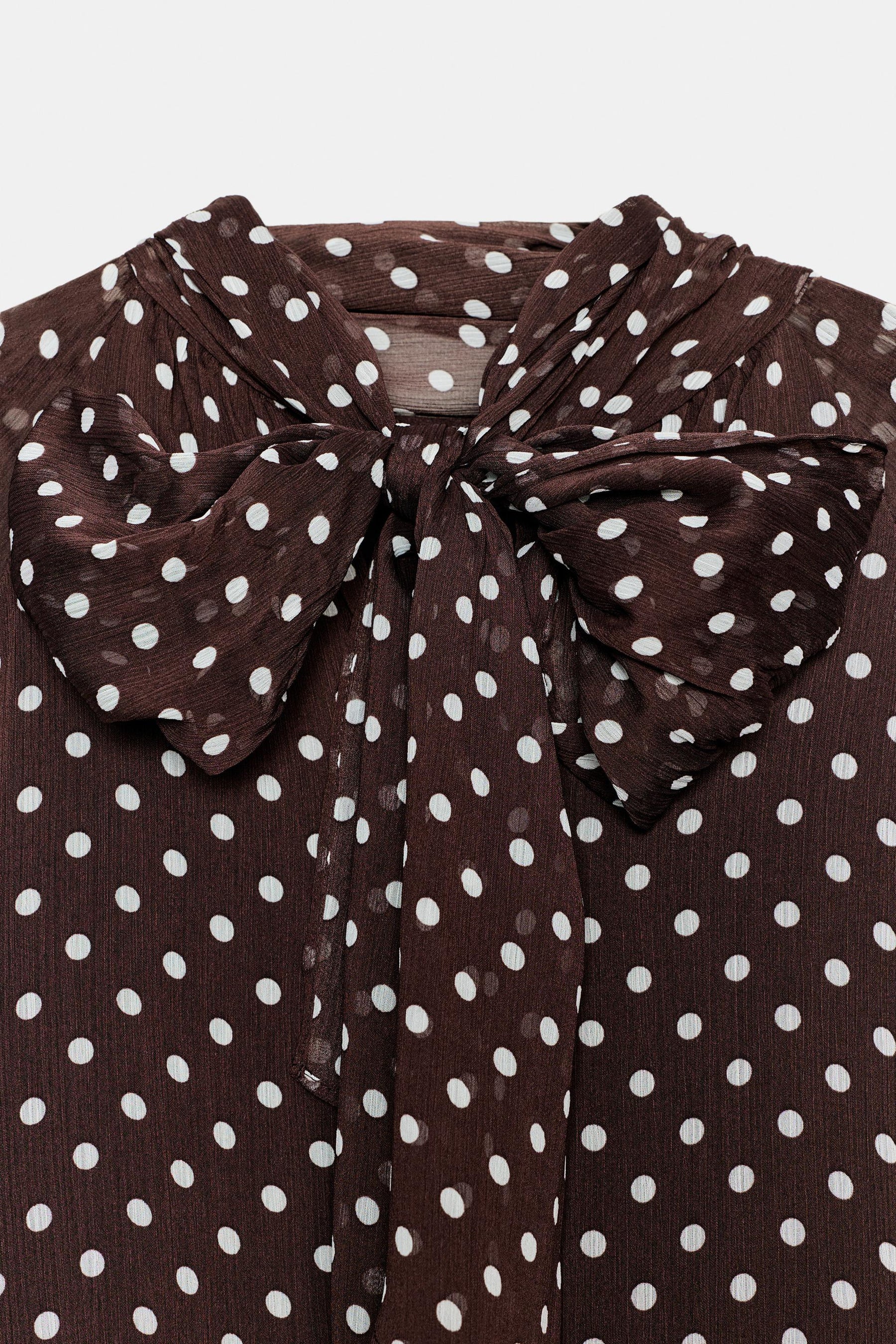 Polka Dot Blouse