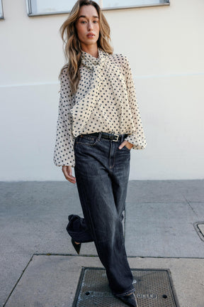 Polka Dot Blouse