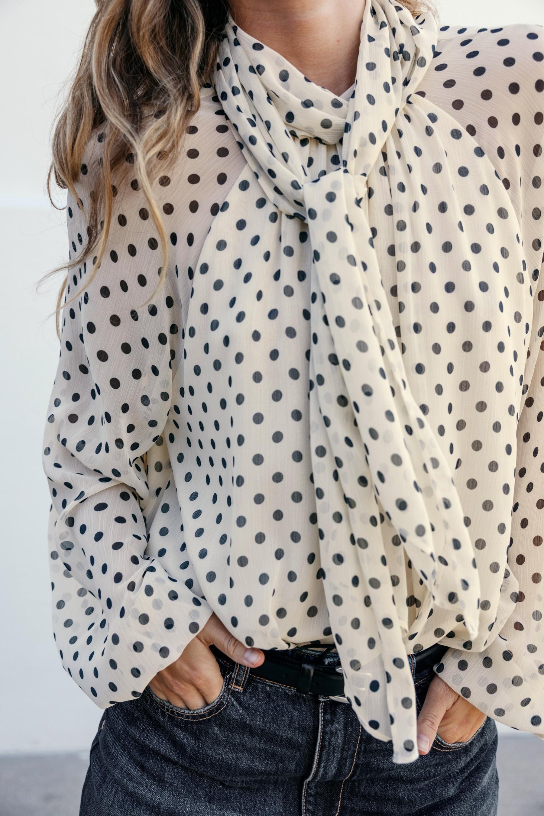 Polka Dot Blouse