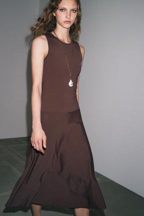 KNIT MIDI DRESS - Image 2