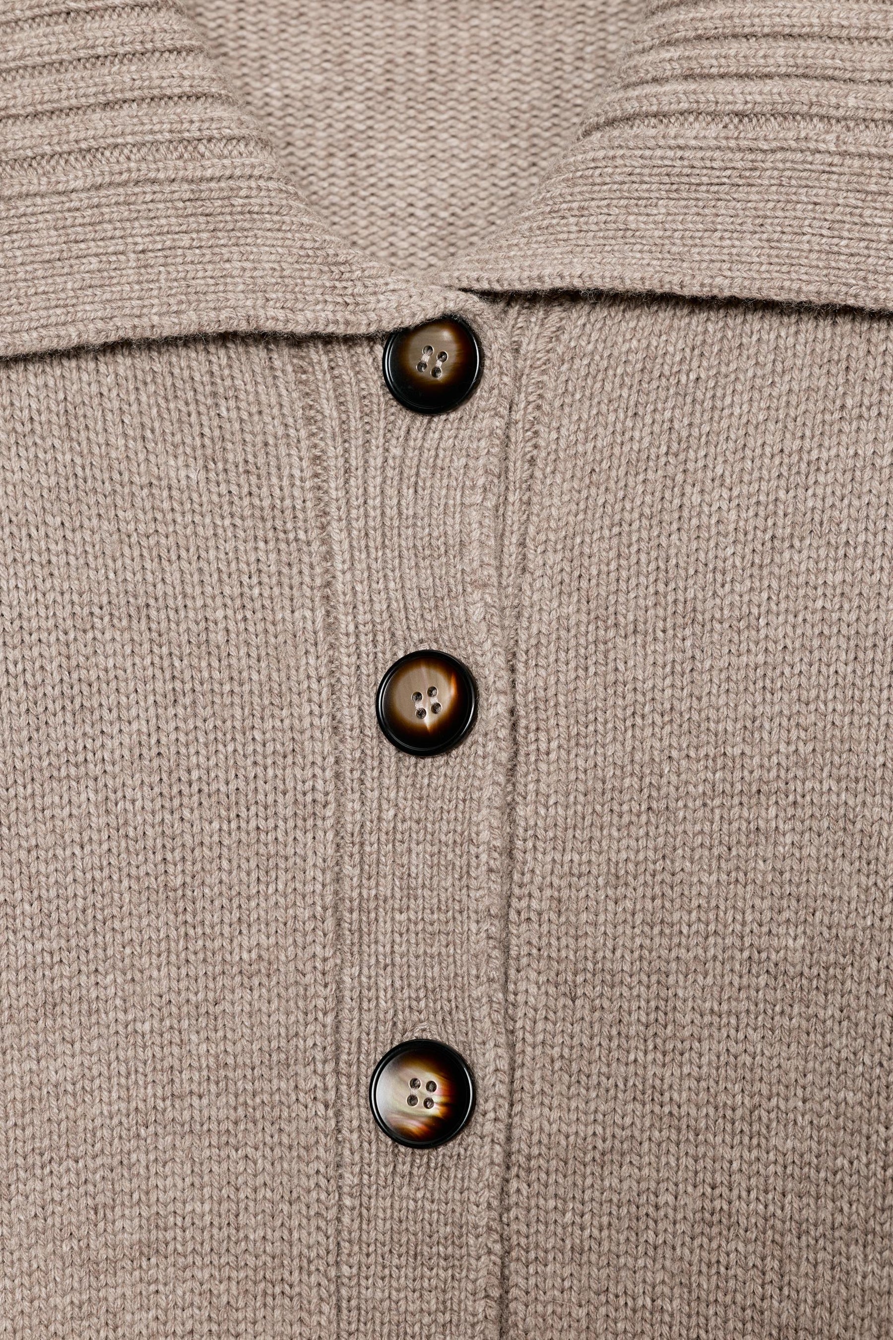 RIBBED TRIM CARDIGAN - Image 7
