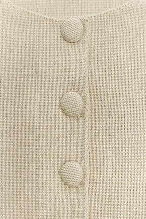 Peplum Cardigan Short Sleeve