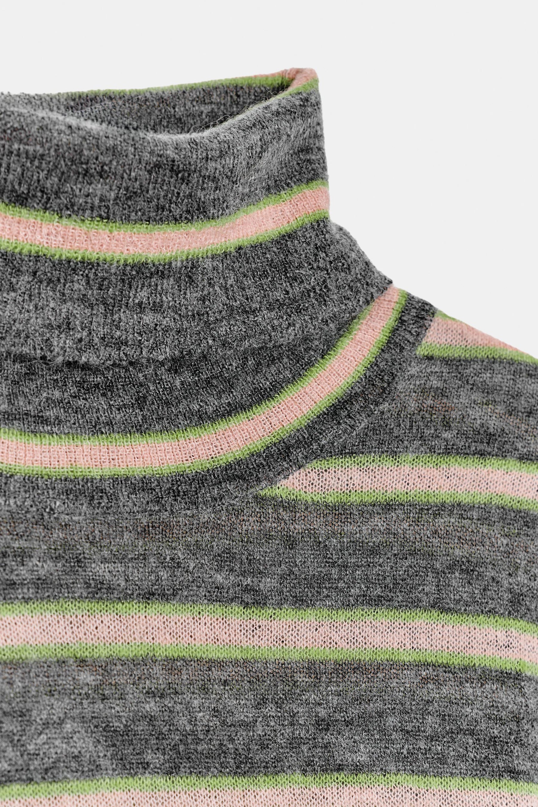 FINE-KNIT STRIPED JUMPER - Image 8