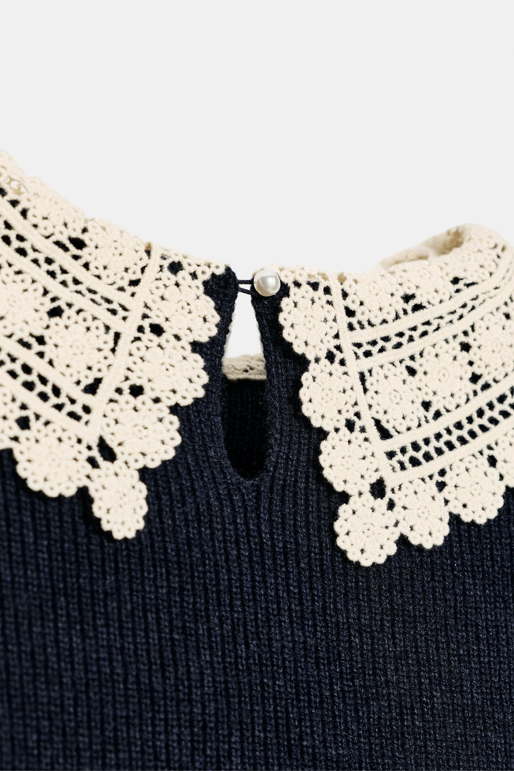 Crochet Knit Jumper