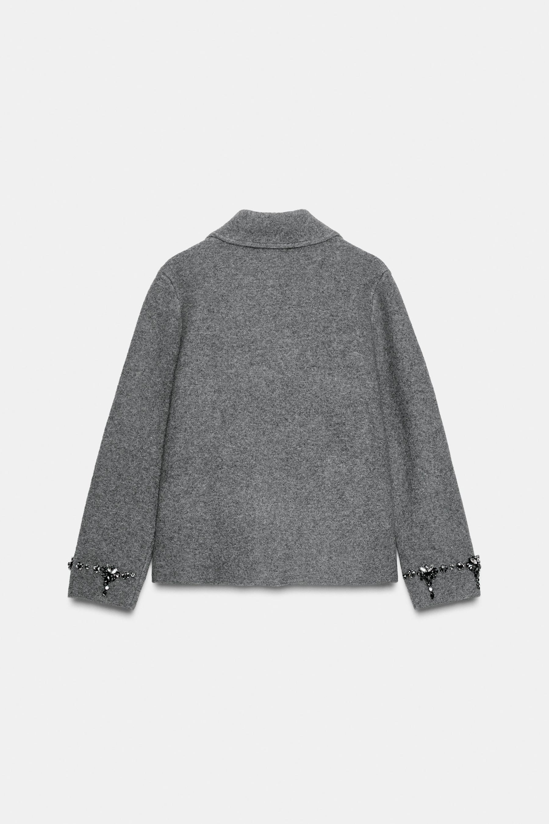 Beaded Knit Cardigan