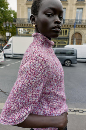 Multicolour knit jumper