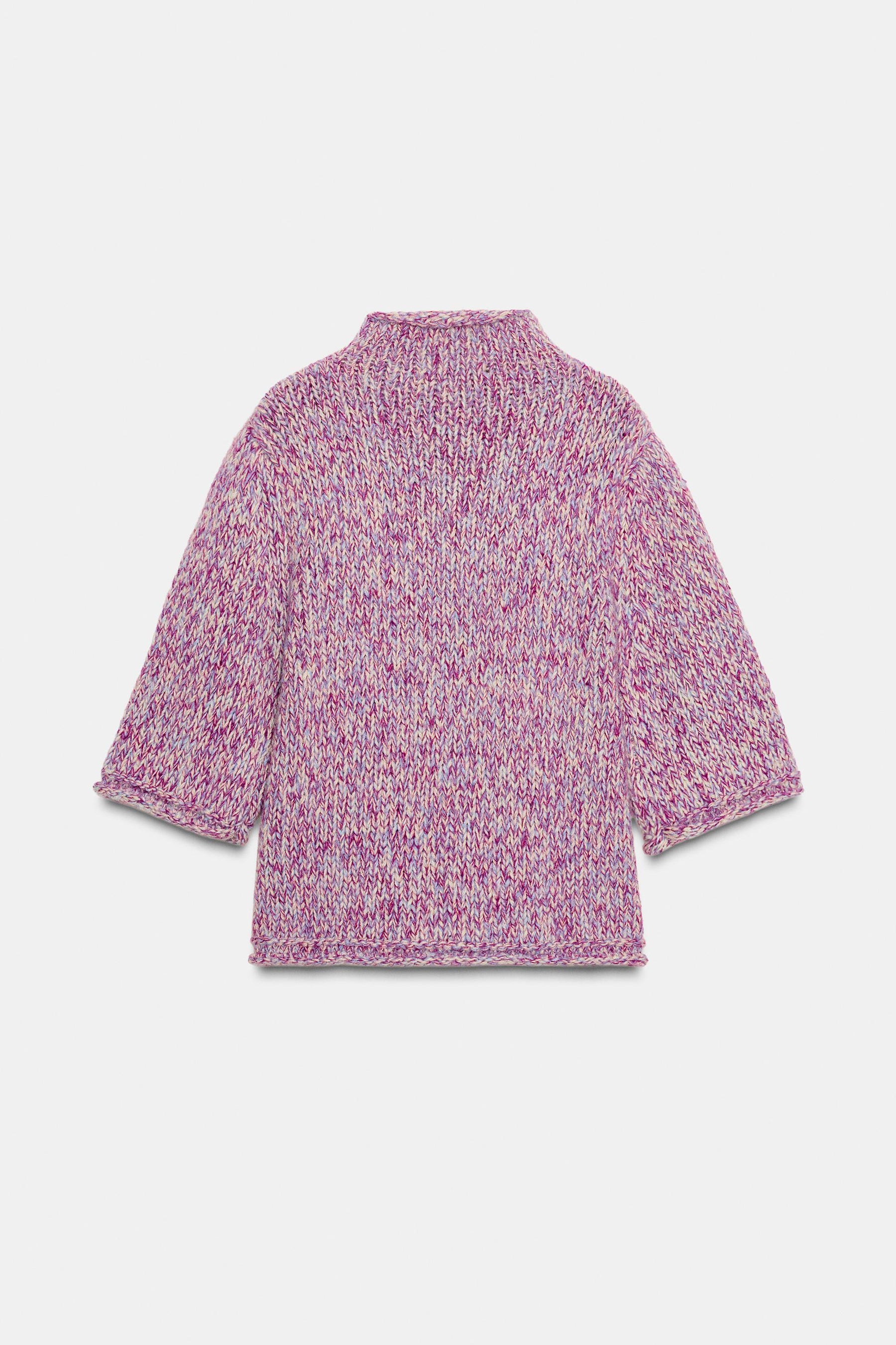 Multicolour knit jumper