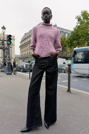 Multicolour knit jumper