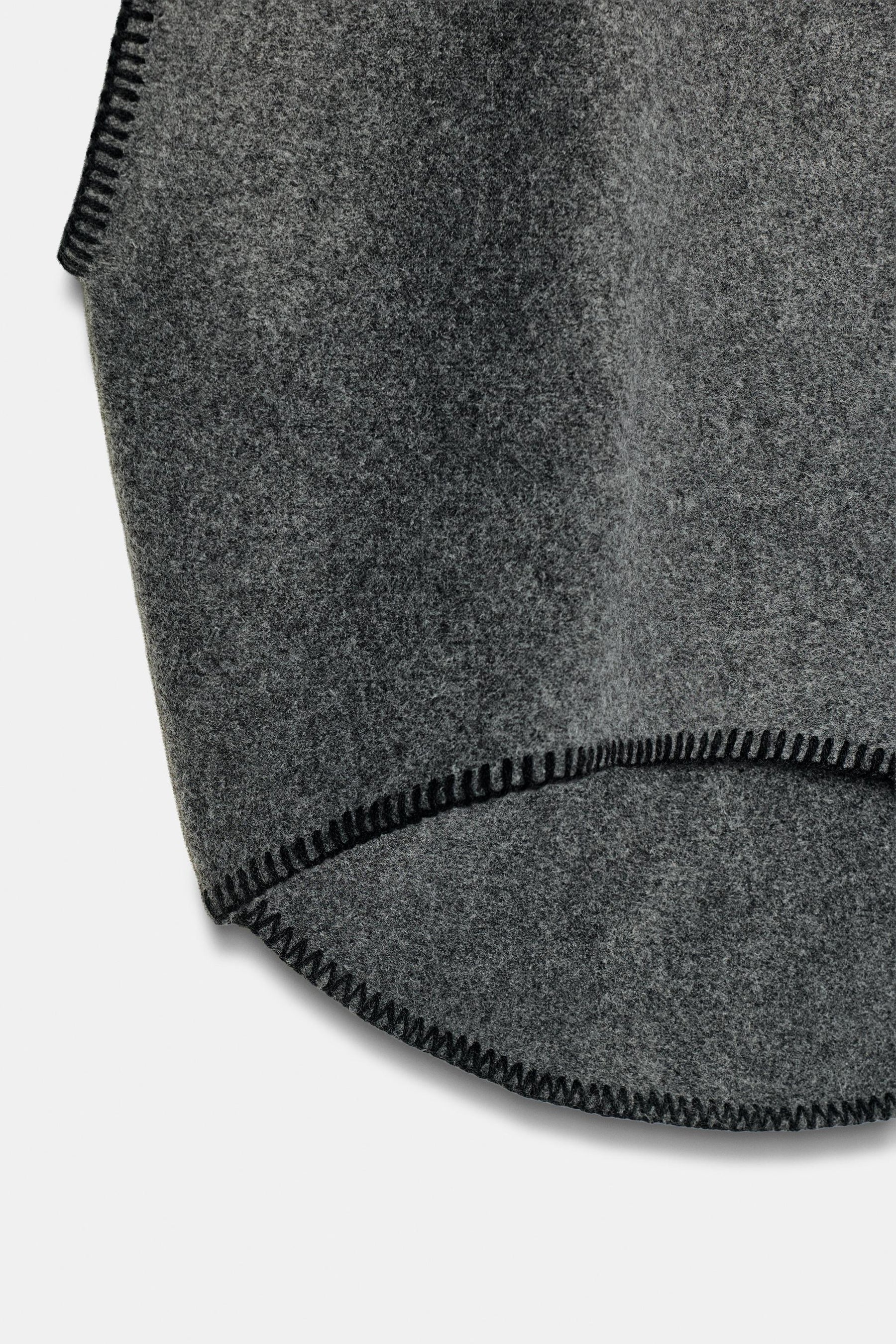 KNIT WAISTCOAT WITH CONTRAST TOPSTITCHING - Image 6