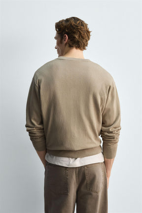 COTTON-RAMIE CARDIGAN - Image 3