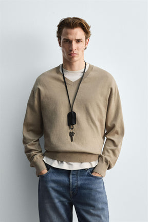 COTTON-RAMIE SWEATER - Image 2